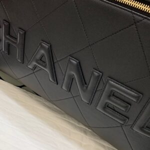 Túi Chanel Shopping Bag Siêu Cấp Màu Đen Nữ 30x45x15cm