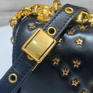 Túi Dior Caro Siêu Cấp Màu Đen Đính Ngôi Sao (10)