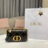 Túi Dior Caro Siêu Cấp Màu Đen Đính Ngôi Sao (10)