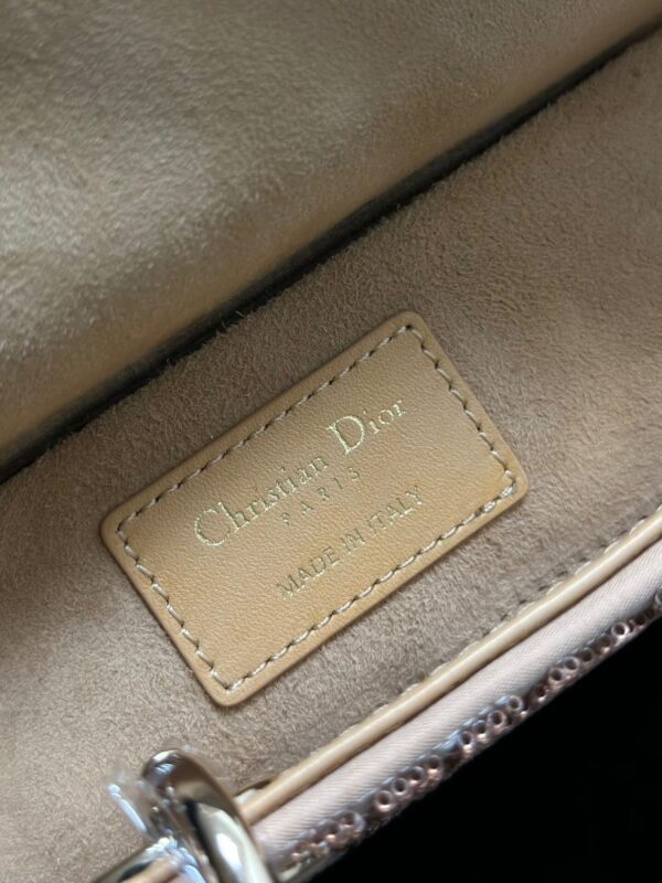 Túi Dior D-Joy Hoạ Tiết Đính Cườm Siêu Cấp 22x12x6cm (9)