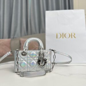 Túi Dior D-Joy Mini Chất Da Bóng Siêu Cấp 16.5 cm (2)