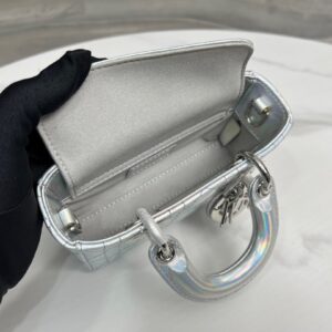 Túi Dior D-Joy Mini Chất Da Bóng Siêu Cấp 16.5 cm (2)