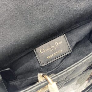 Túi Dior D-Joy Mini Màu Đen Siêu Cấp Quai Da (8)