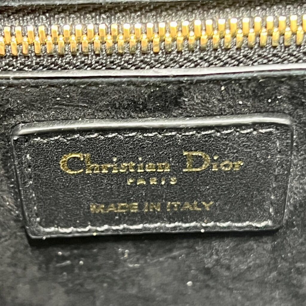 Túi Dior DiorAddict Siêu Cấp Màu Đen Khóa Mạ Vàng (8)
