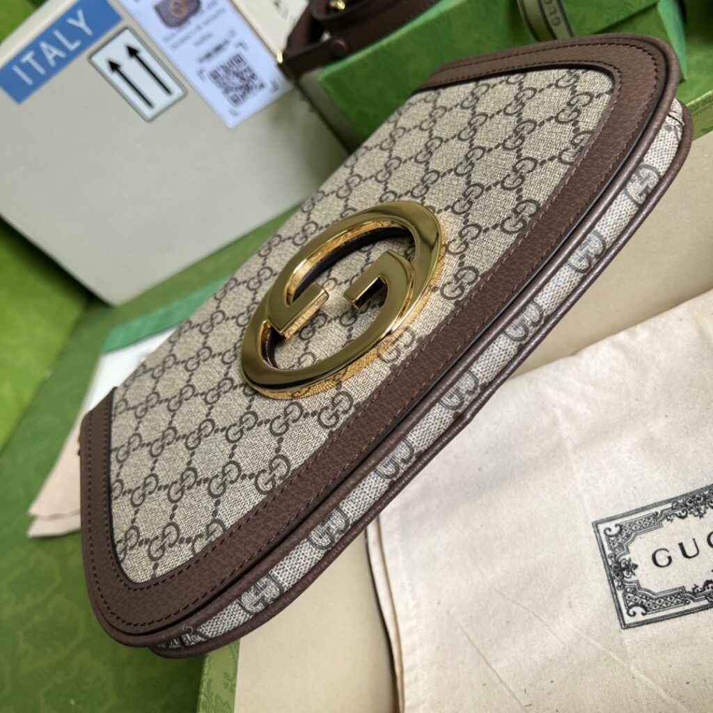 Túi Gucci Blondie Siêu Cấp Họa Tiết Ophidia 28x16x4cm (2)