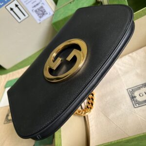 Túi Gucci Blondie Siêu Cấp Nữ Màu Đen 28x16x4cm (2)