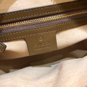 Túi Gucci Horsebit 1955 Siêu Cấp Màu Nâu Nhạt 23cm (2)