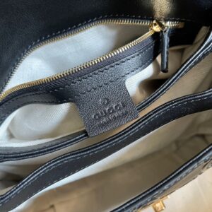 Túi Gucci New Bag Màu Đen Siêu Cấp Họa Tiết Dập Nổi 28.5x19 (2)