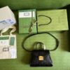 Túi Gucci New Bag Màu Đen Siêu Cấp Họa Tiết Dập Nổi 28.5x19 (2)