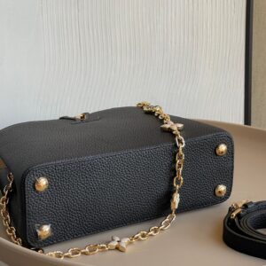 Túi Louis Vuitton Capucines Siêu Cấp Nữ Màu Đen 27x21x10cm (2)
