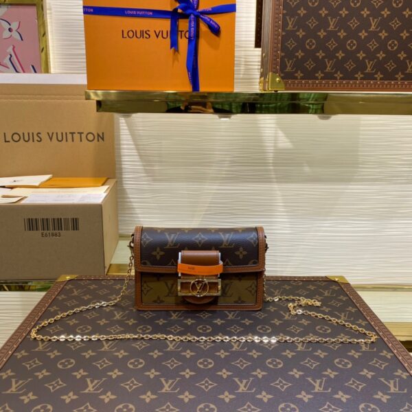 Túi Louis Vuitton LV Dauphine Woc Siêu Cấp Hoạ Tiết Mono 18 (2)