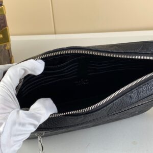 Túi Louis Vuitton LV Kasai Clutch Damier Graphite Bag Siêu Cấp 24cm (2)