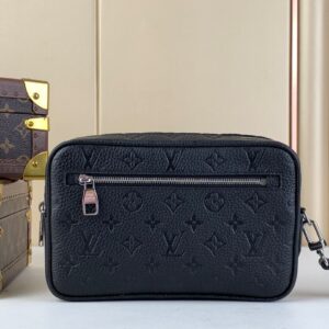 Túi Louis Vuitton LV Kasai Clutch Damier Graphite Bag Siêu Cấp 24cm (2)