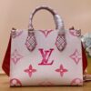 Túi Louis Vuitton LV Onthego Summer Màu Hồng (2)