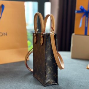 Túi Louis Vuitton LV Petit Sacplat Họa Tiết Mono Siêu Cấp 17x14cm (2)