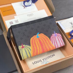 Túi Louis Vuitton LV Pochette Họa Tiết Bí Ngô Siêu Cấp 26cm (2)