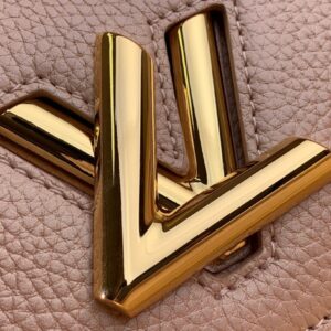 Túi Louis Vuitton LV Twist Handle Siêu Cấp Màu Hồng 17x25x11cm (6)