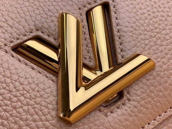 Túi Louis Vuitton LV Twist Handle Siêu Cấp Màu Hồng 17x25x11cm (6)