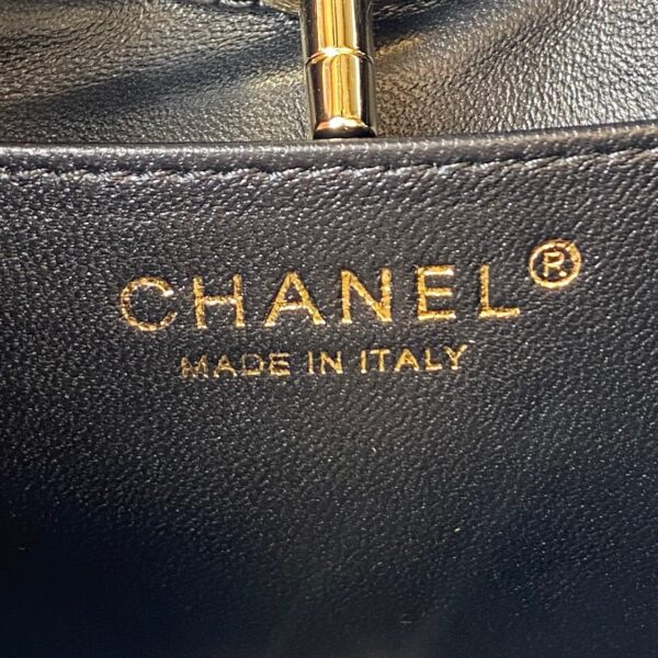 Túi Xách Chanel 31 Bag Siêu Cấp Da Bóng Đen Trắng (1)