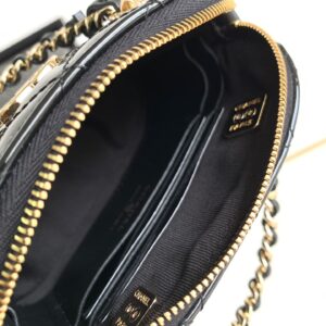 Túi Xách Chanel Alma Mini Màu Đen Da Bóng Siêu Cấp 12 (1)