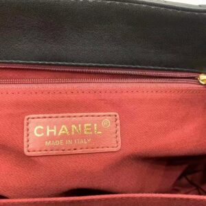 Túi Xách Chanel Shopping Bag Siêu Cấp Màu Đen (9)