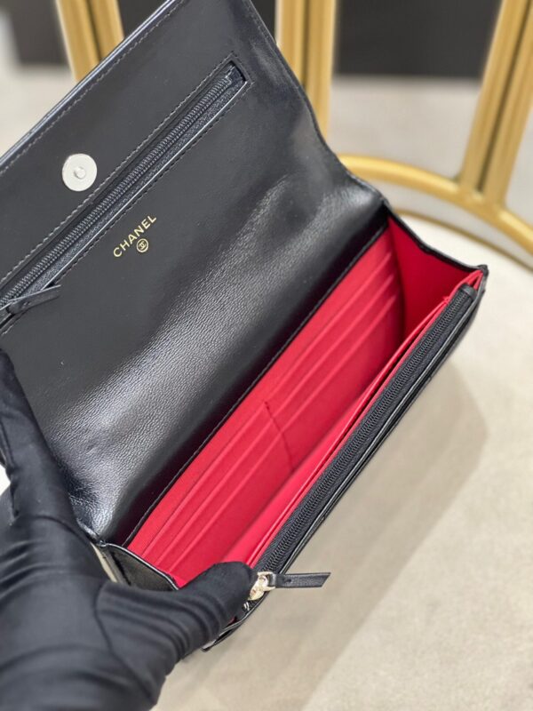 Túi Xách Chanel Woc C19 Siêu Cấp Da Mịn Màu Đen Size 19cm (1)