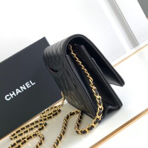 Túi Xách Chanel Woc Màu Đen Da Mịn Siêu Cấp 19cm (1)