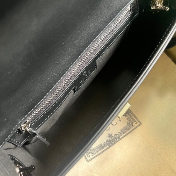 Túi Xách Gucci Petite GG Shoulder Bag Màu Đen (1)