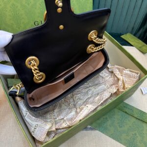 Túi Xách Nữ Gucci Marmont Màu Đen Siêu Cấp 22cm (8)