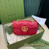 Túi Xách Nữ Gucci Marmont Màu Đỏ Siêu Cấp 22cm (2)