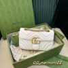 Túi Xách Nữ Gucci Marmont Màu Trắng Siêu Cấp 22cm