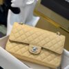Túi Xách Nữ Hàng Hiệu Chanel Classic Da Hạt Màu Nude (1)
