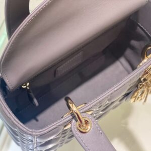 Túi Xách Nữ Lady Dior ABC Siêu Cấp Màu Xanh Than 20cm (1)