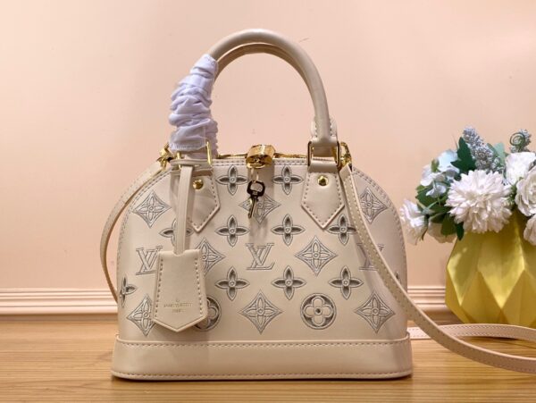 Túi louis Vuitton LV Alma BB Siêu Cấp Họa Tiết LV 23.5×17.5×11 (2)