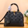 Túi louis Vuitton LV Alma BB Siêu Cấp Màu Đen 23.5x17.5x11 (2)