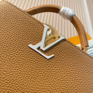 Túi louis Vuitton LV Capucines Siêu Cấp Màu Nâu 27x21x10cm (3)