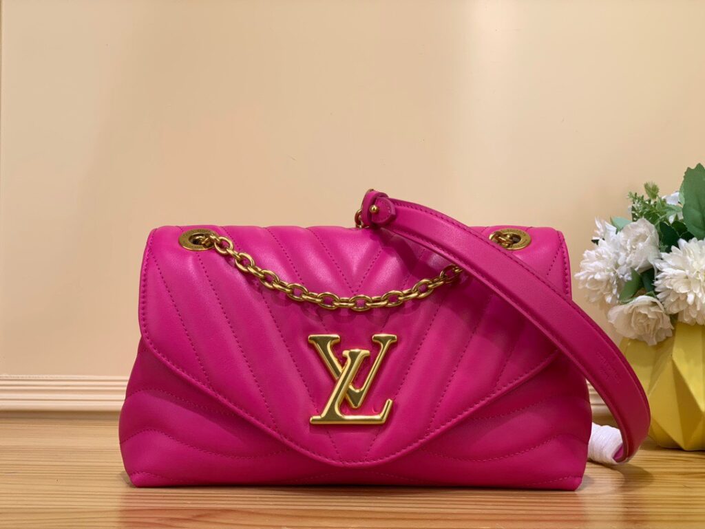Túi louis Vuitton LV New Wave Nữ Màu Hồng Siêu Cấp 24x14x9cm (7)
