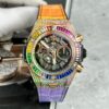 Đồng Hồ Hublot Big Bang Unico Rainbow King Gold BBF 42mm (6)