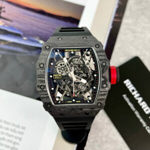 Đồng Hồ Richard Mille RM35-02 Replica Cao Cấp Full Carbon BBR 44mm