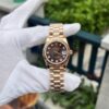 Đồng Hồ Rolex DateJust Nữ Mặt Chocolate Replica Cao Cấp 31mm (4)