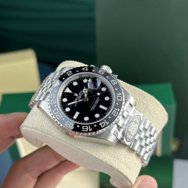 Đồng Hồ Rolex GMT-Master II 116710LN Replica Dây Julibee Thép 904L (10)