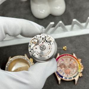 Rolex Daytona 116588TBR Eye Of Tiger Solid Gold Watch and Diamonds (4)
