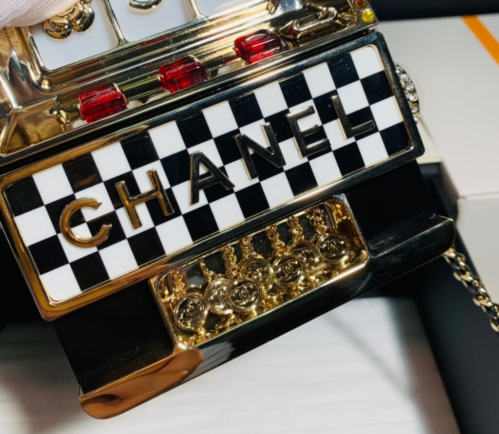Túi Chanel Box Mini Dây Xích Đeo Chéo Siêu Cấp 11 Dạng Hộp (2)