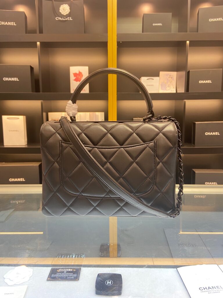 Túi Chanel Coco Trendy Da Bóng Siêu Cấp 25cm (2)