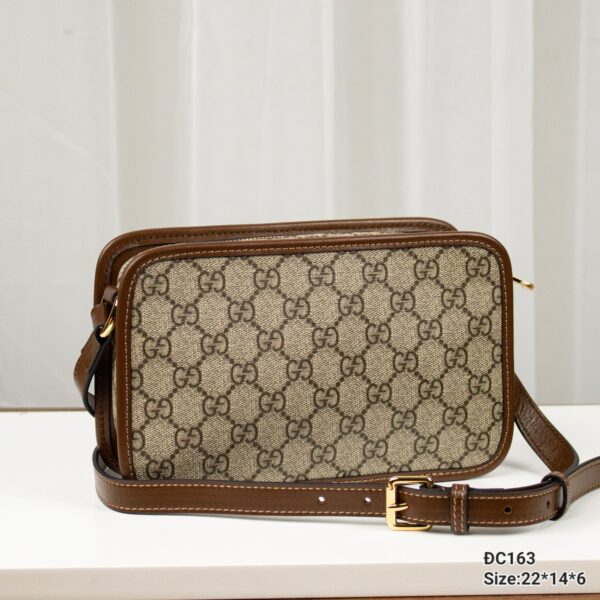Túi Đeo Chéo Nam Gucci Mini Bag Retro Cao Cấp 22x14x6cm (2)