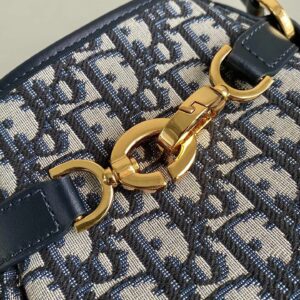 Túi Dior C'est Bag Hoạ Tiết Oblique Truyền Thống Siêu Cấp 24x10x24 (2)