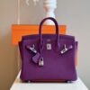 Túi Hermes Birkin PHW Togo Siêu Cấp Màu Tím 25cm (1)