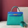 Túi Hermes Kelly Da Epsom Siêu Cấp Mix 2 Màu 28cm (2)
