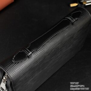 Túi Nam Cao Cấp Louis Vuitton LV Zippy Màu Đen 22x13x4cm (2)