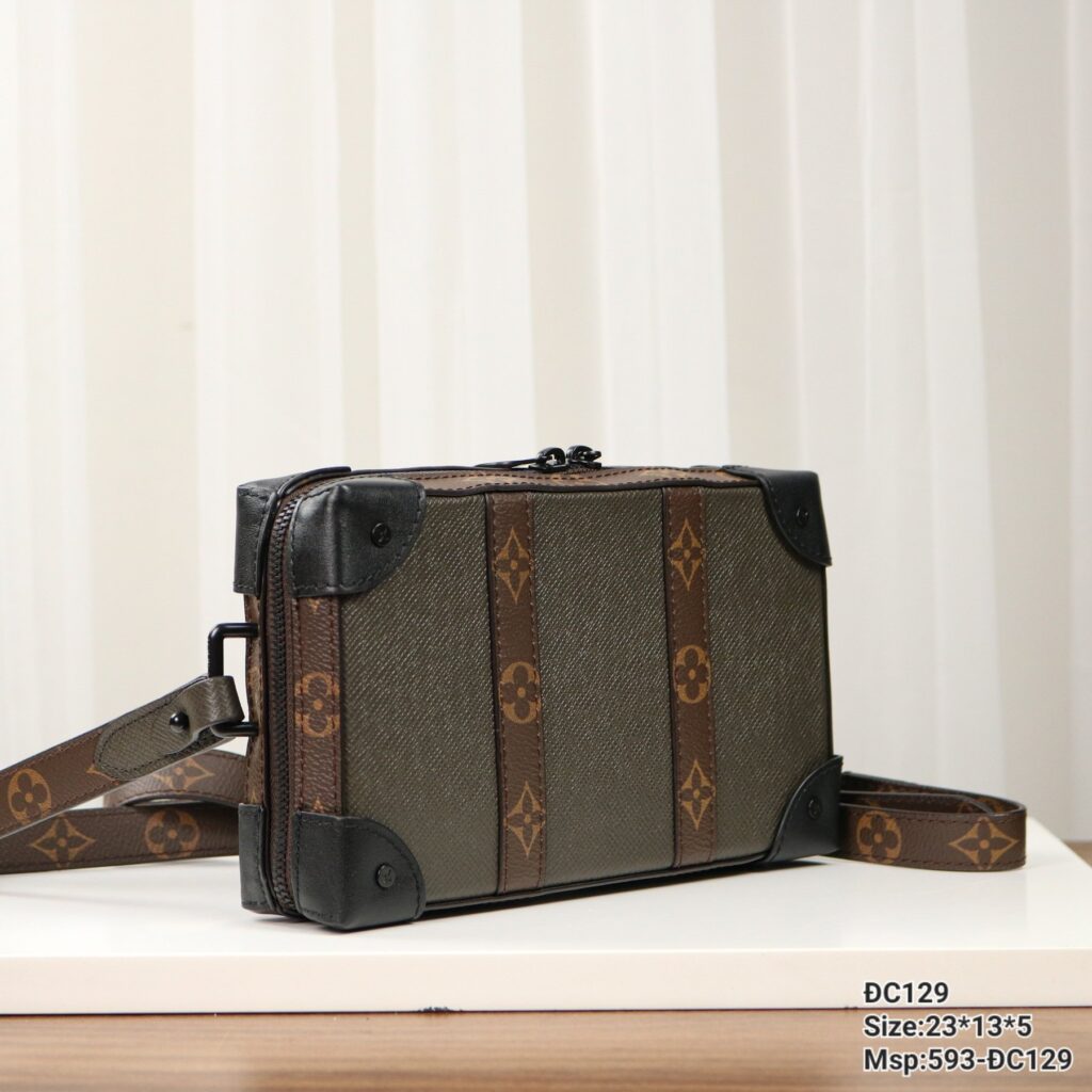Túi Nam Louis Vuitton LV Handle Soft Trunk Replica 11 Cao Cấp 23x13x5cm (2)